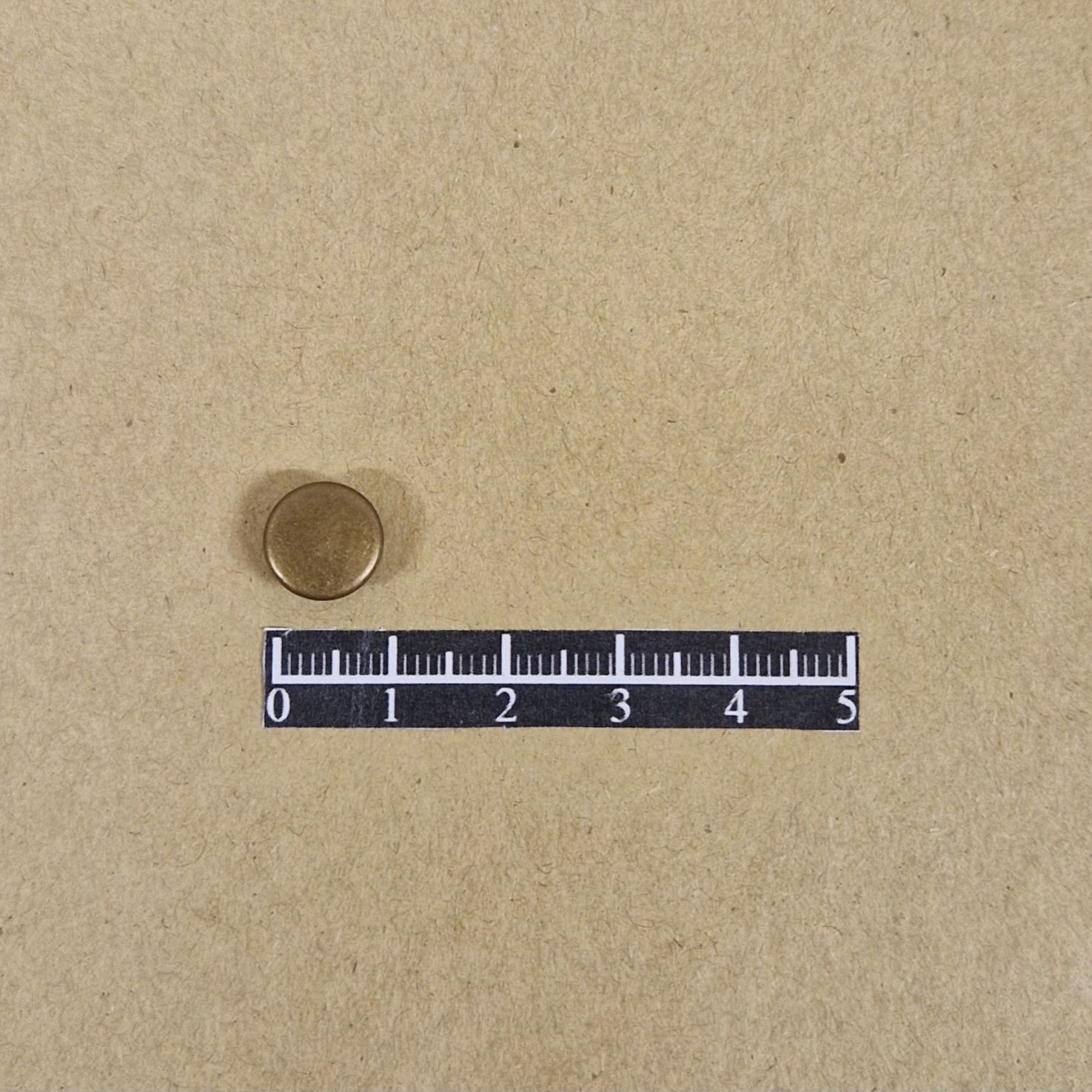 Ensemble pression Ø10mm Laiton Vieux Laiton - x 50