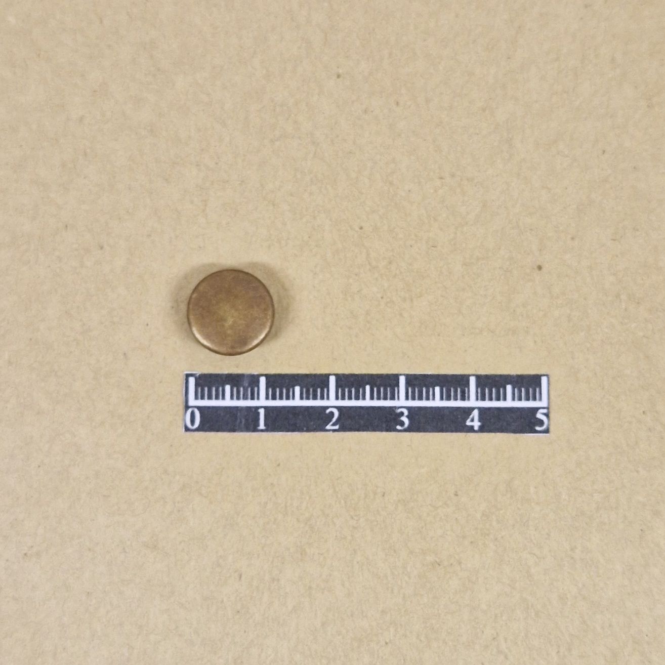 Ensemble pression Ø12mm Laiton Vieux Laiton - x 50
