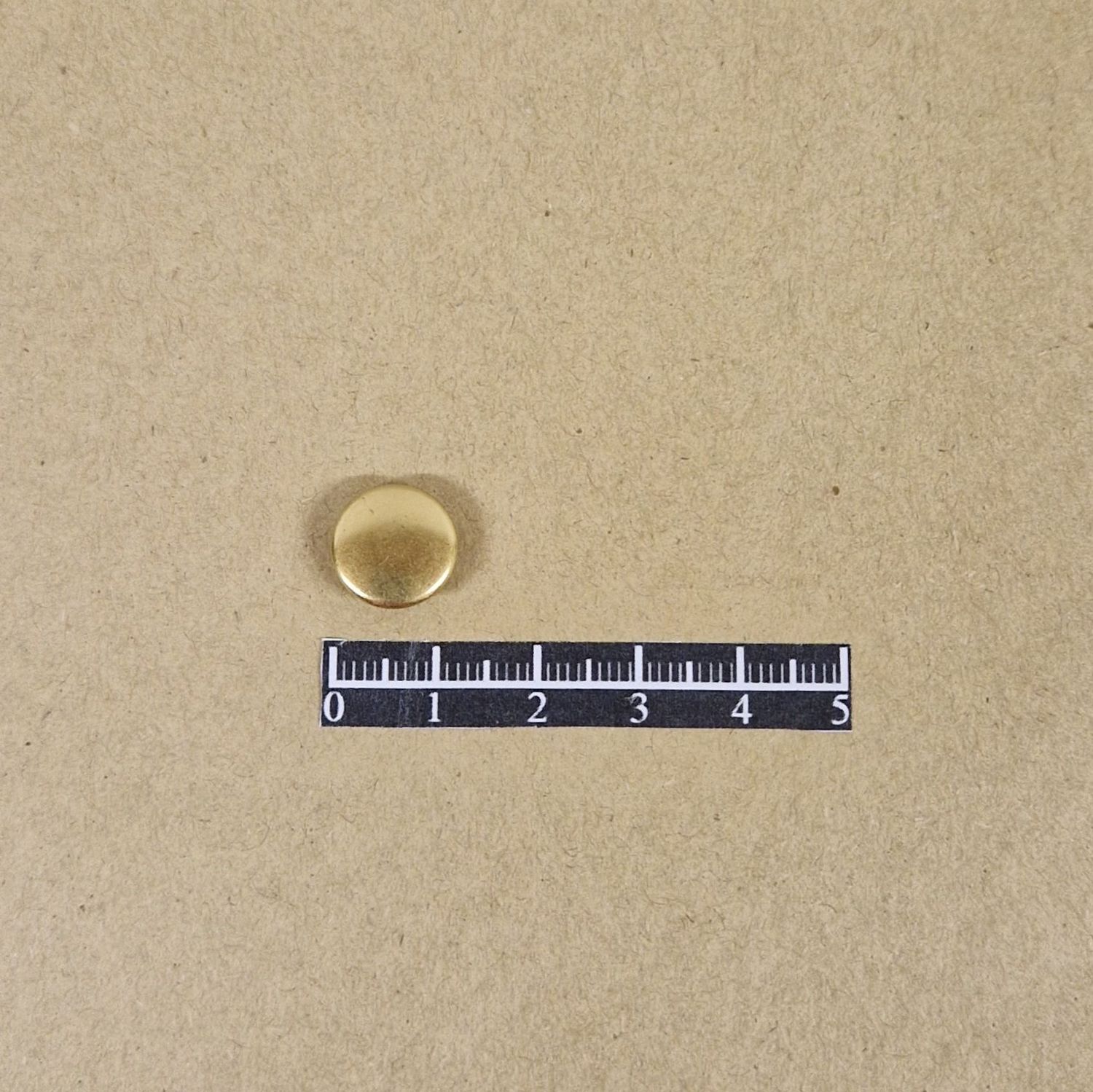 Ensemble pression Ø12mm Laiton Jaune- x 50