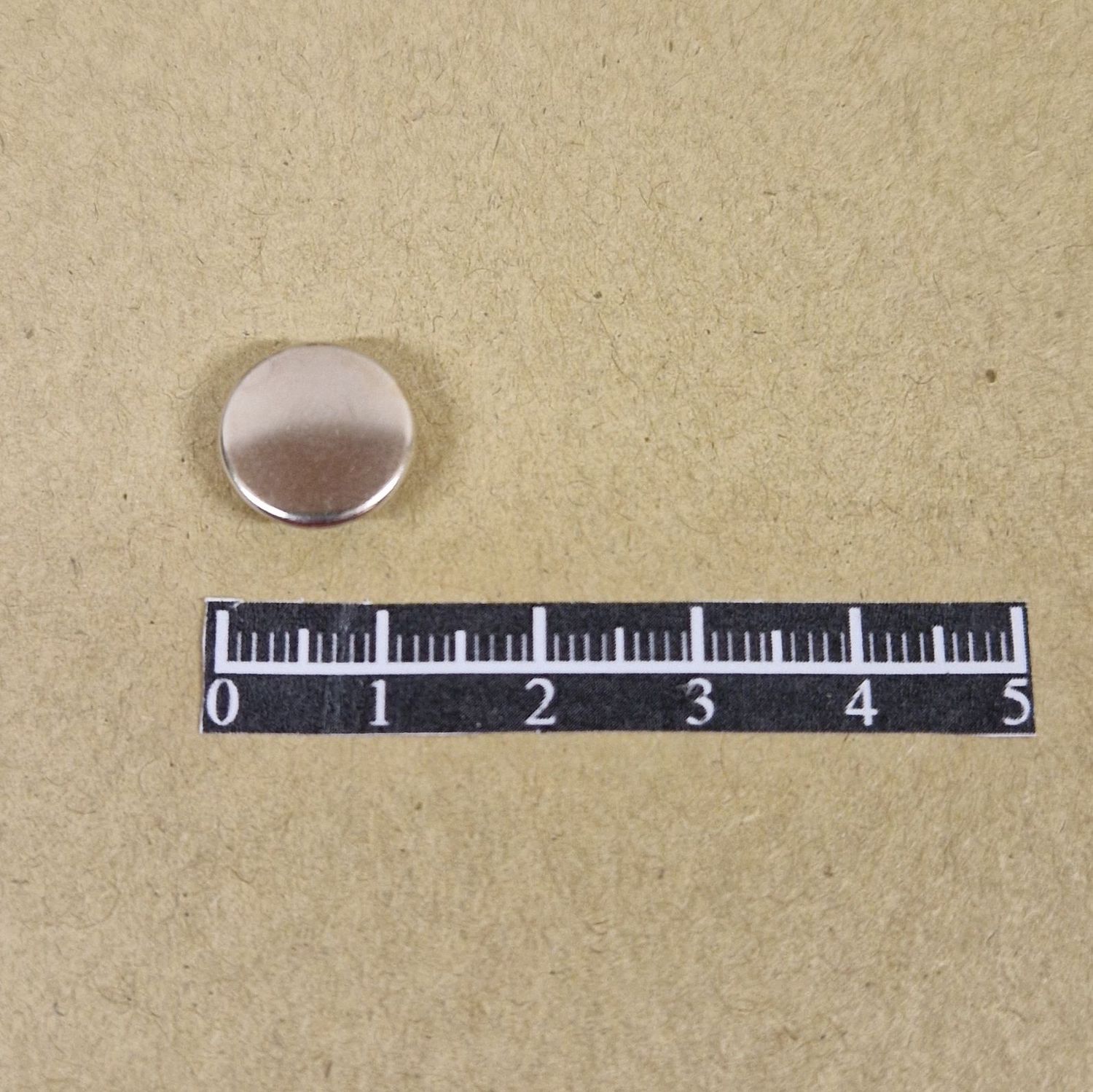Ensemble pression Ø12mm Laiton Nickel - x 50