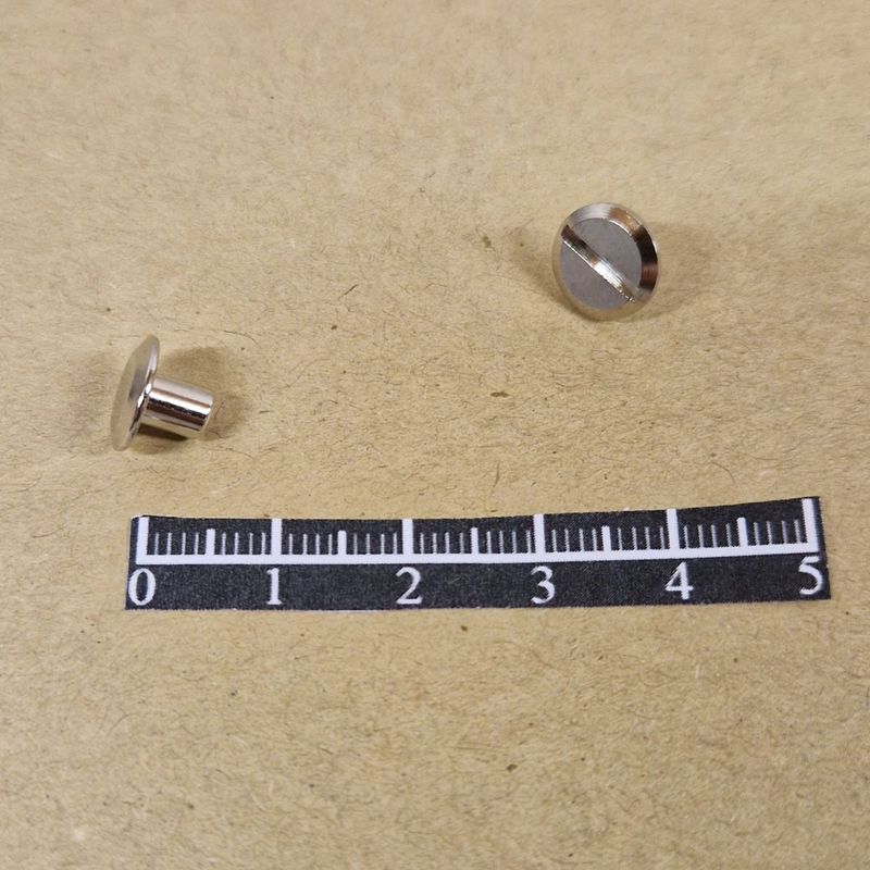 Vis jumelle 5mm Laiton - x 5