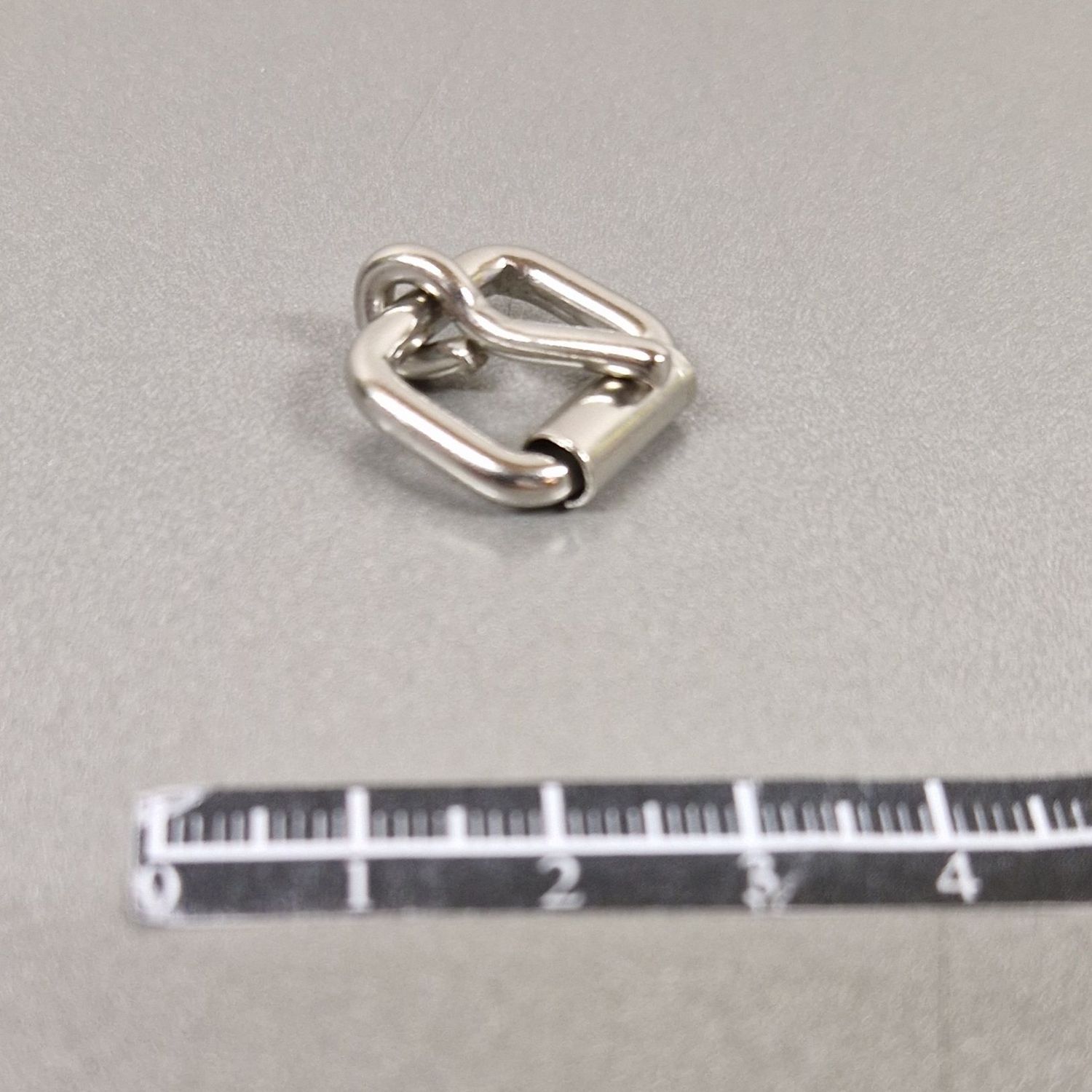Boucle 12x30 - x 10, Finition: Nickel