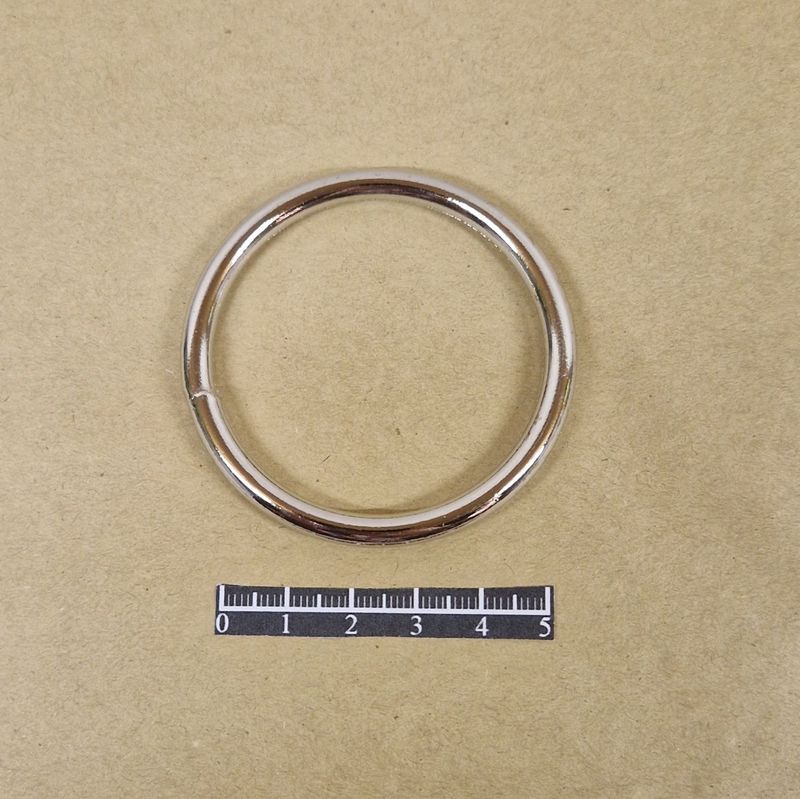 Anneau soudé 50x50 Nickel - x 10