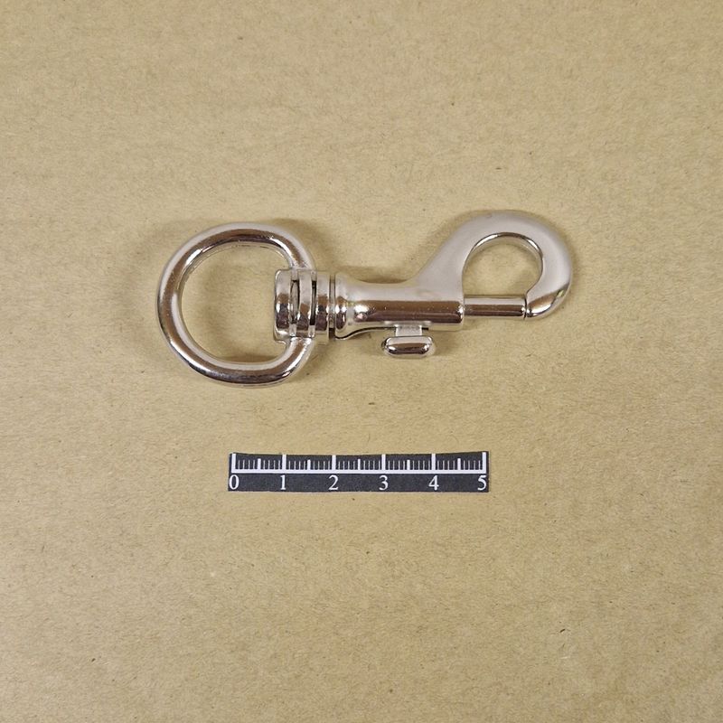 Mousqueton 80Z Nickel - x 2
