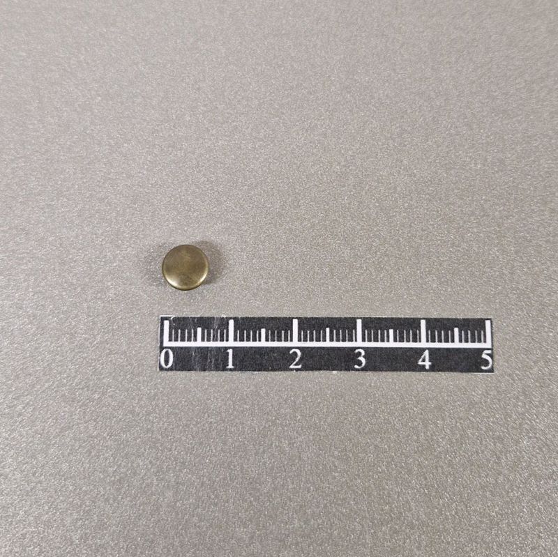 Ensemble rivet Ø7mm Laiton Vieux laiton - x 50