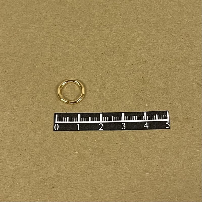 Anneau 8x15 Doré - x 20