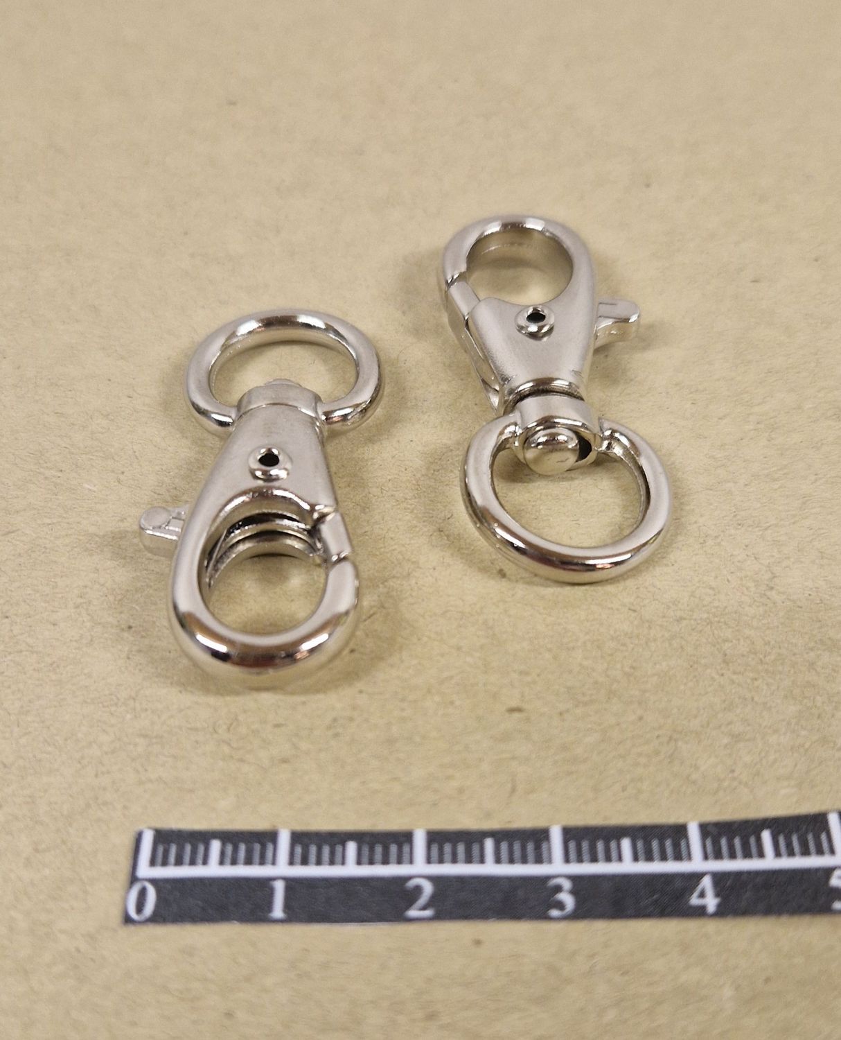 Mousqueton Z1018/12 Nickel  - x 4