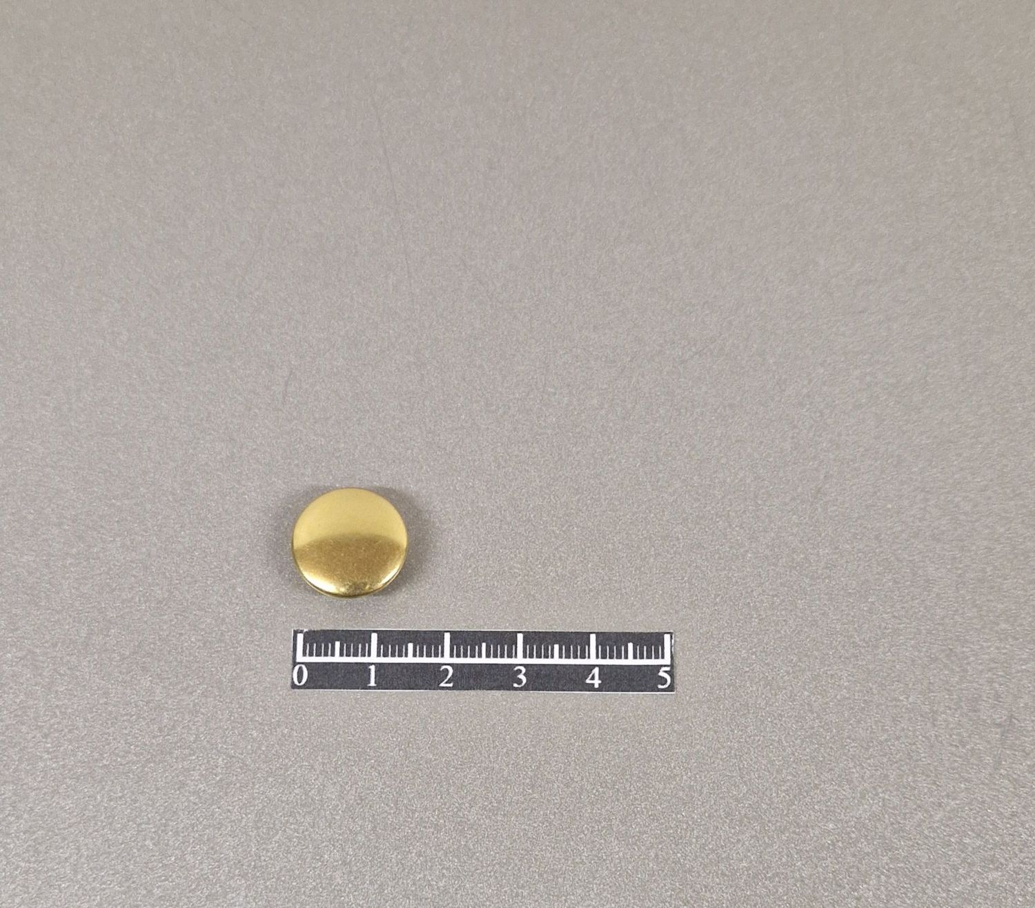 Ensemble pression Ø15,5mm Laiton Jaune - x 50