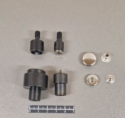 Kit de pose bouton pression Ø15,5mm