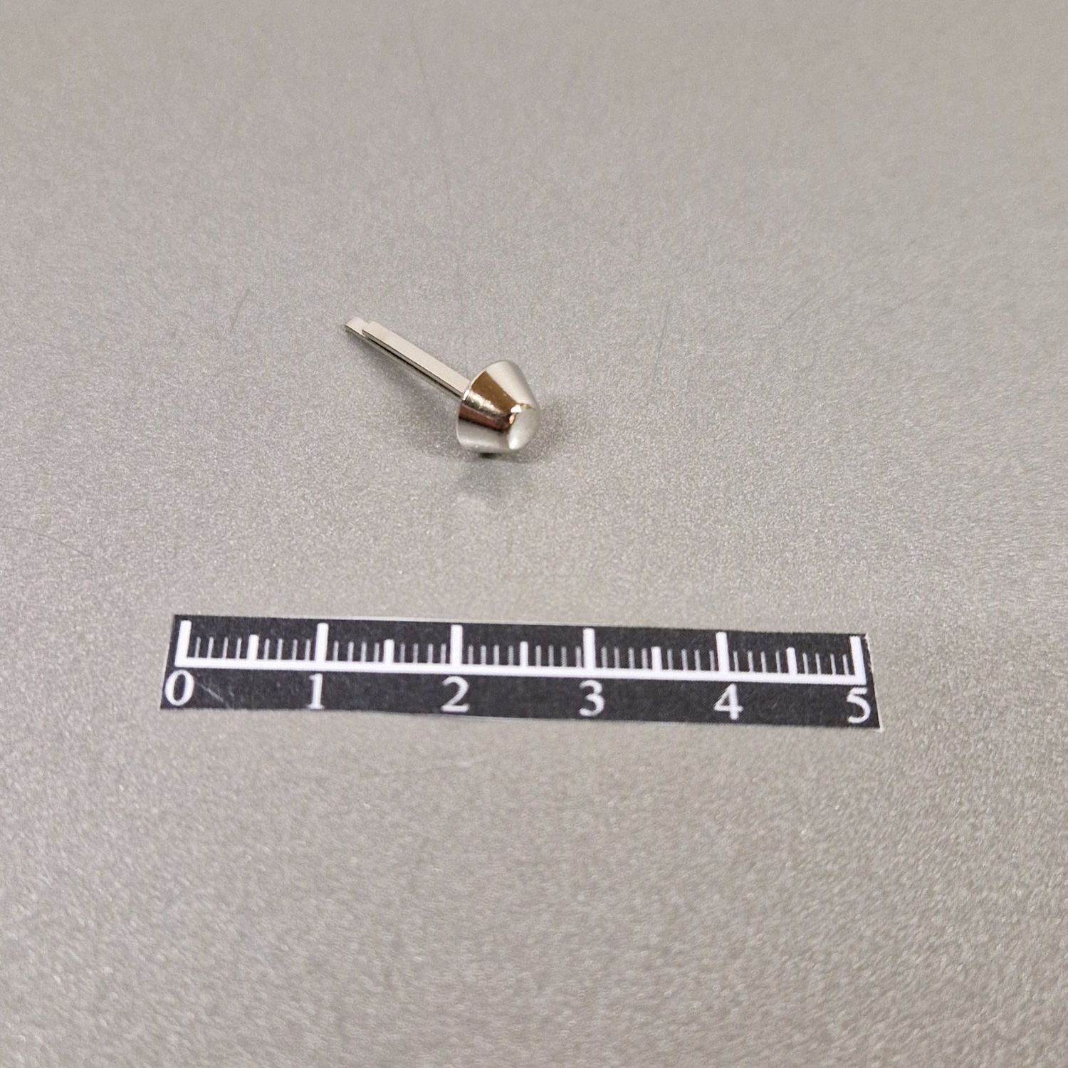 Bullette conique Bis 7mm - x 30, Finition: Nickel