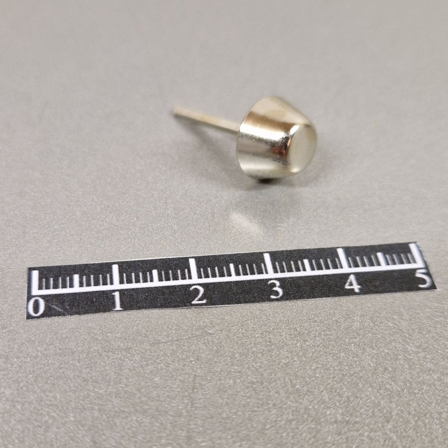 Bullette conique 12mm - x 20, Finition: Nickel