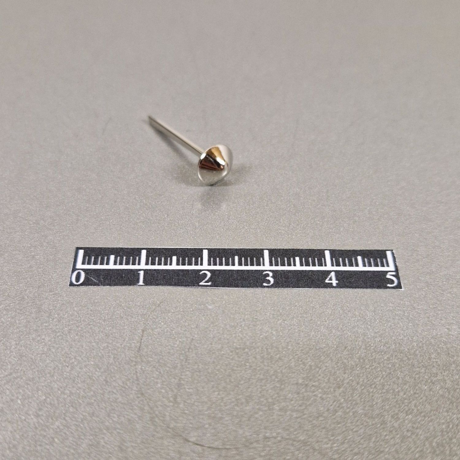 Bullette semi-conique Nickel - x 30, Diamètre: 7,5mm