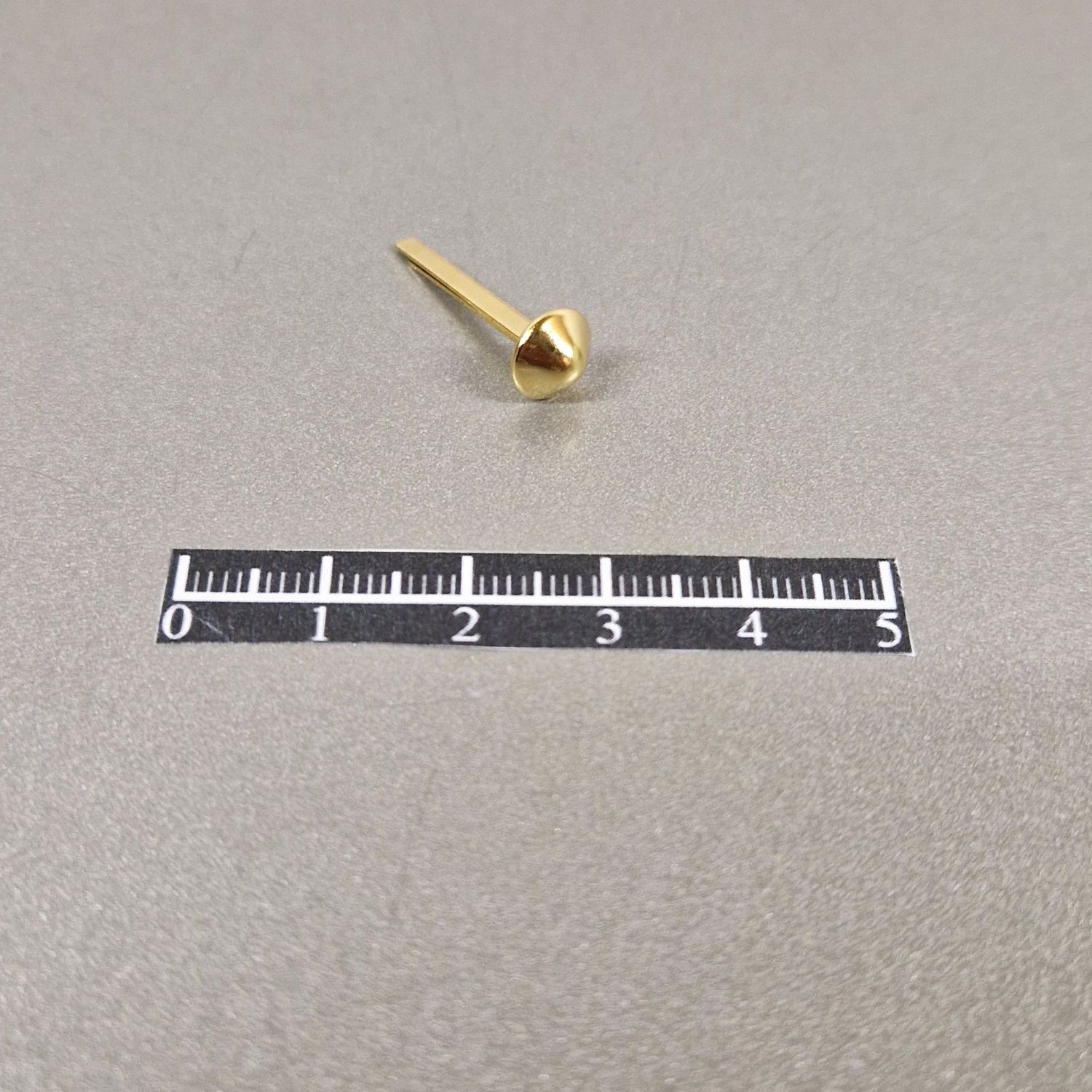 Bullette semi-conique Doré - x 20, Diamètre: 7,5mm