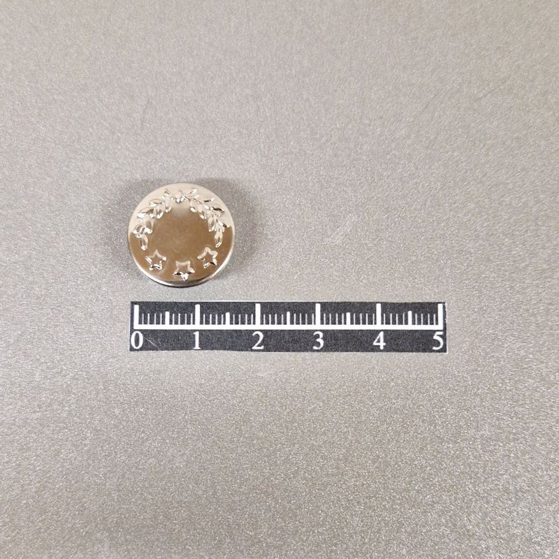 Bouton jean 17 mm laurier x 30