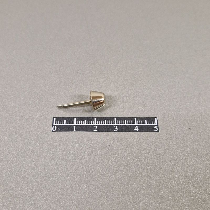 Bullette conique 10mm Nickel - x 20