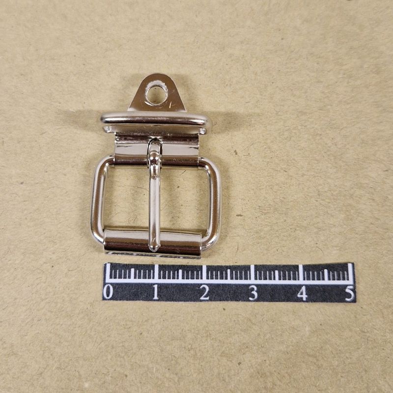 Boucle à chape 20mm Nickel - x 10