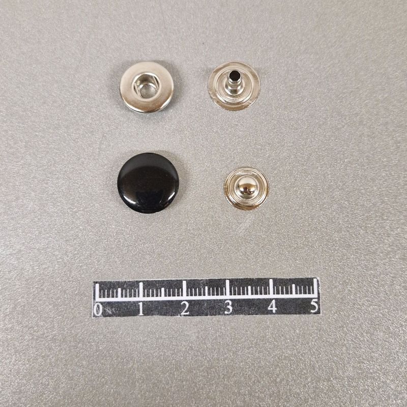 Ensemble pression Ø14mm Acier Verni Couleur - x 50