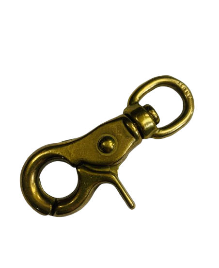 Mousqueton 685/12 Laiton - x 1 Mousqueton 685/12 Laiton - x 1