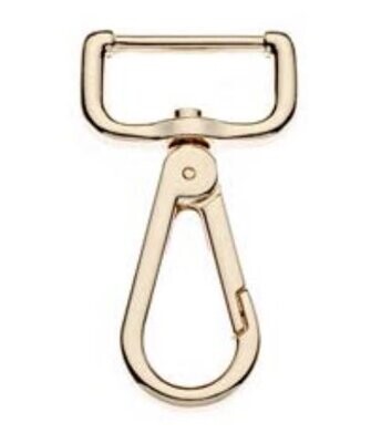 Swivel snap hook with rectangular eye
