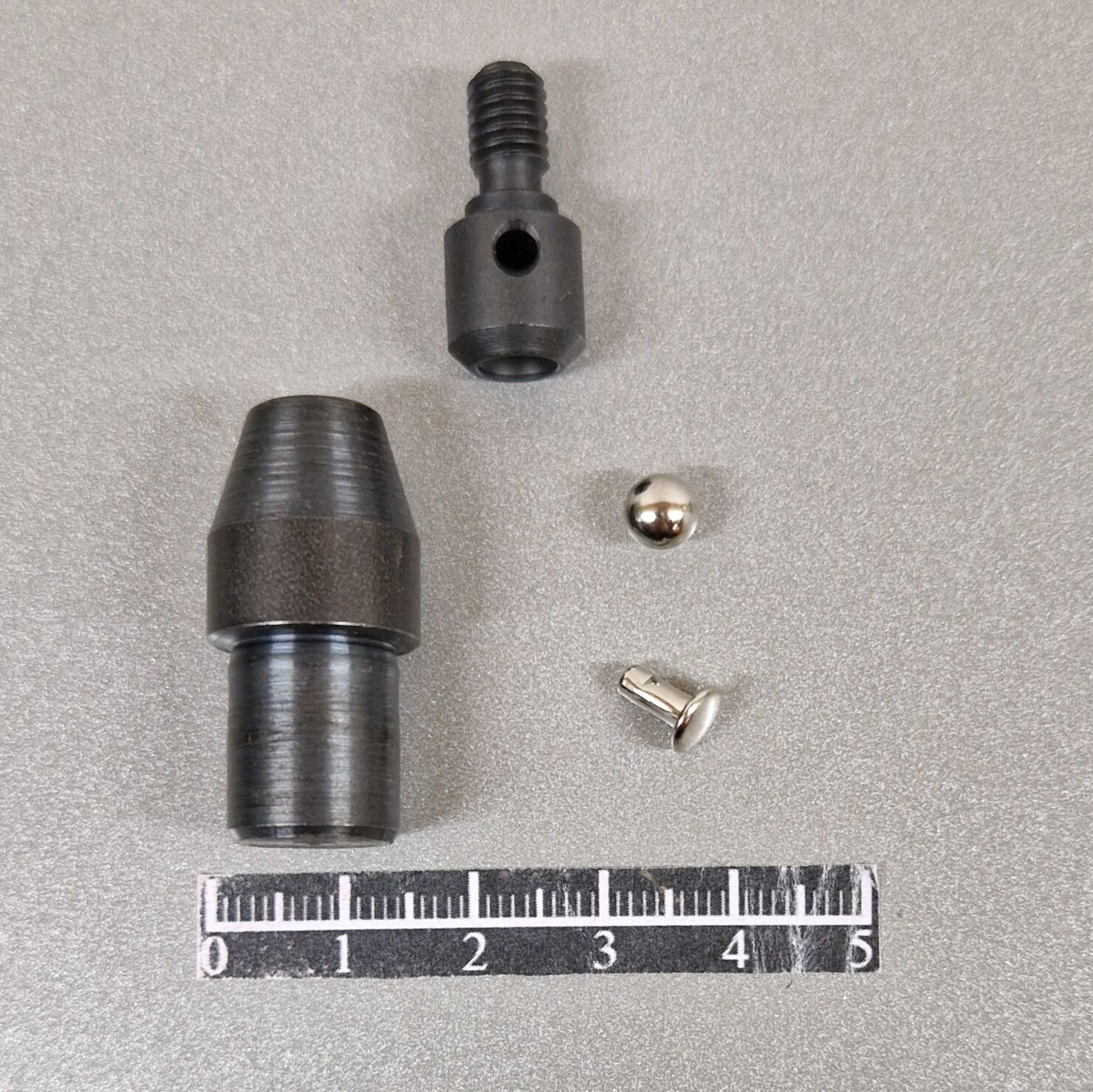 Kit de pose rivet sphérique Ø5,5mm double Kit de pose rivet sphérique Ø5,5mm double