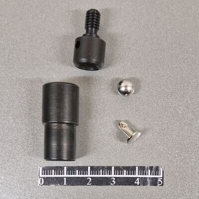 Kit de pose rivet sphérique Ø7mm double Kit de pose rivet sphérique Ø7mm double
