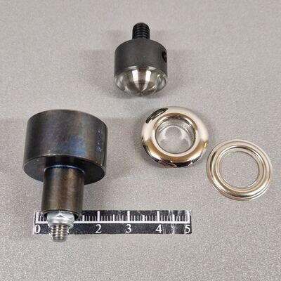 Kit de pose œillet bombé Ø12mm simple Kit de pose œillet bombé Ø12mm simple