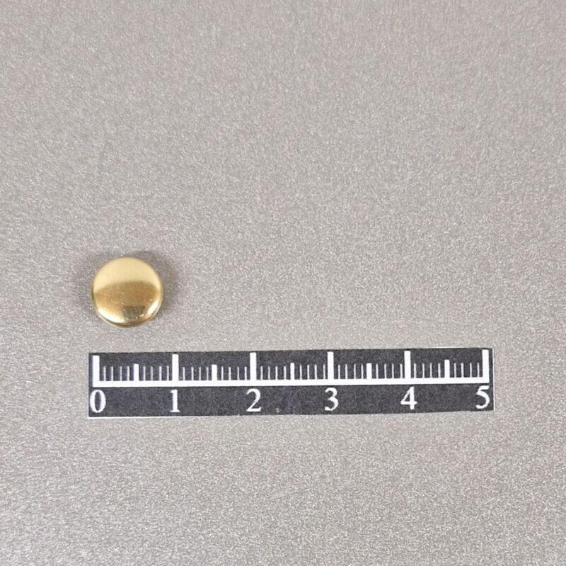 Ensemble pression Ø8,8mm Laiton Doré - x 50