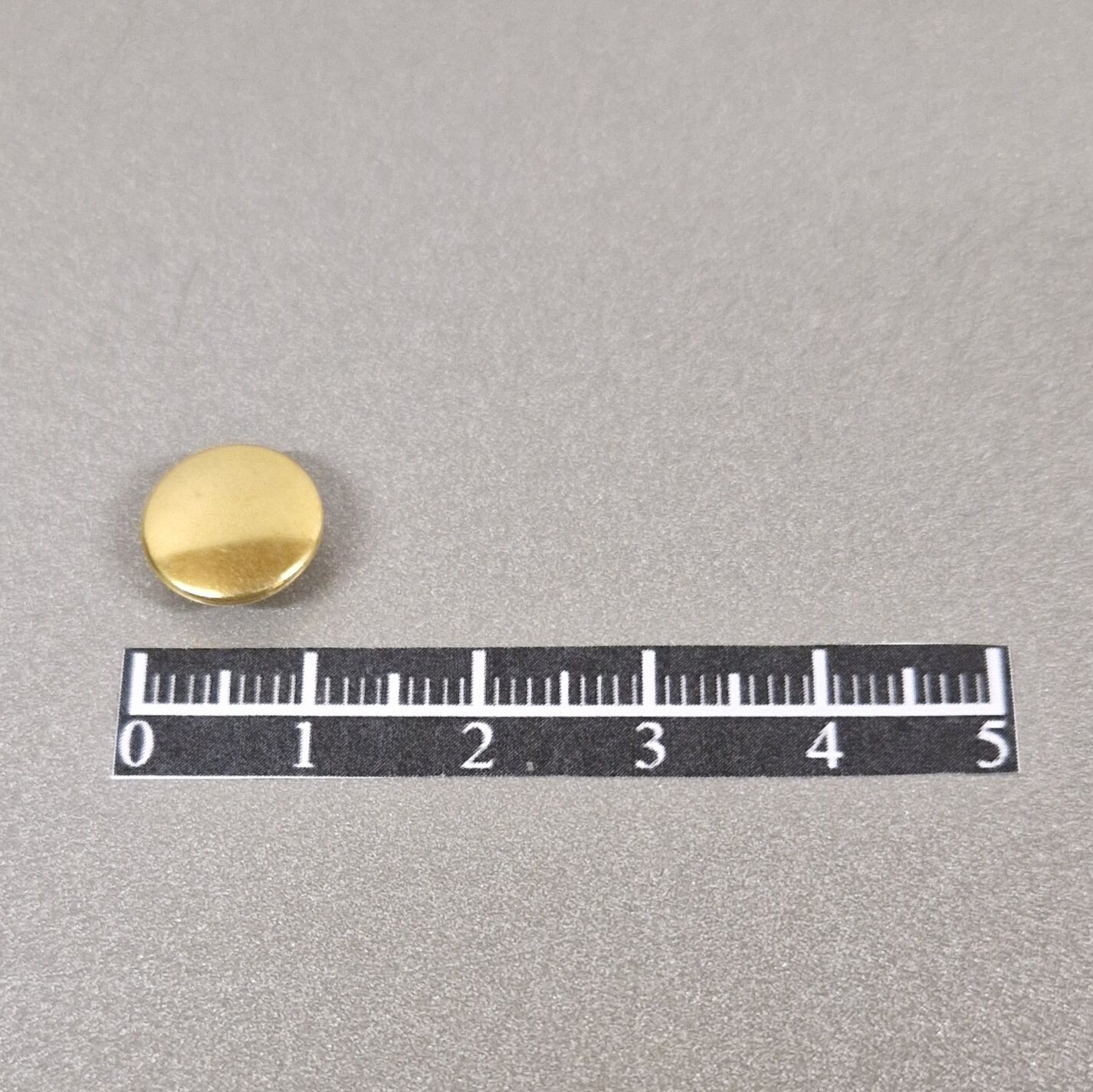 Ensemble pression Ø10,5mm Laiton Doré - x 50