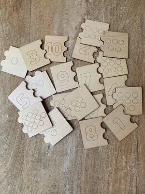 PUZZLE NÚMEROS