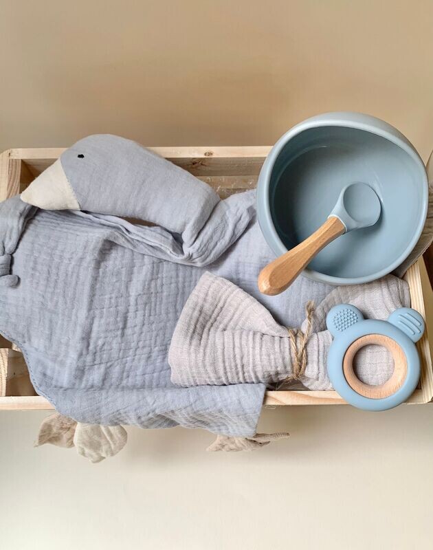 CESTA GANSO AZUL
