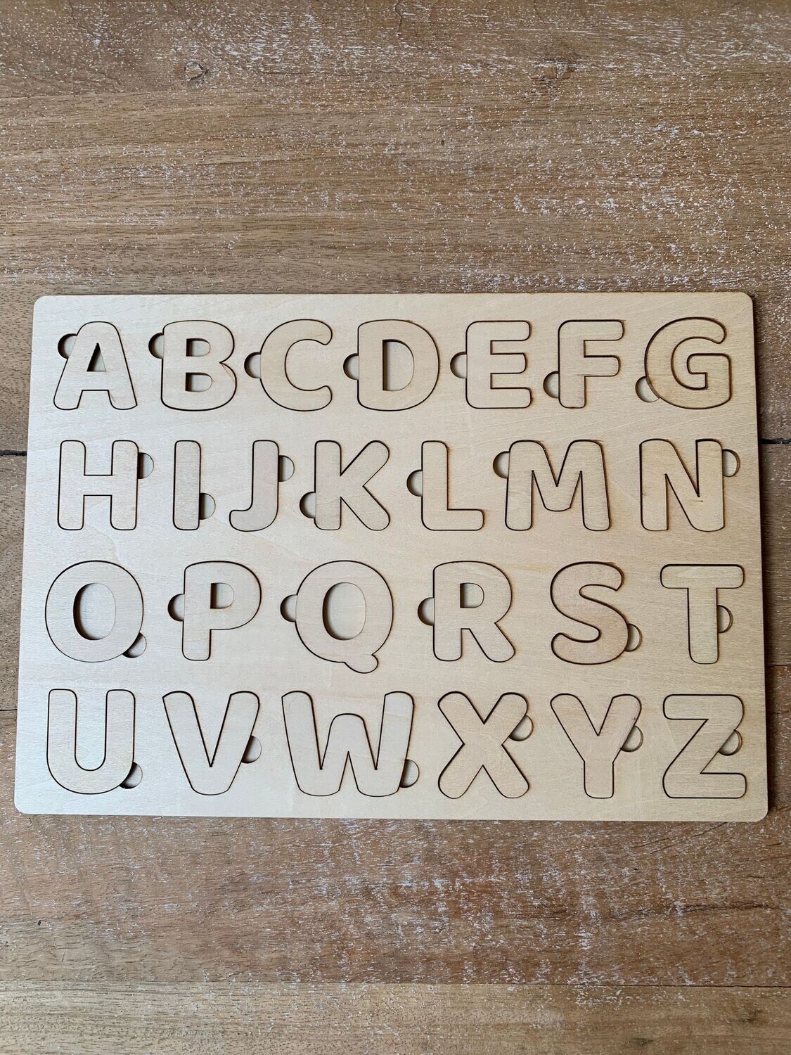 PUZZLE ABECEDARIO MONTESSORI