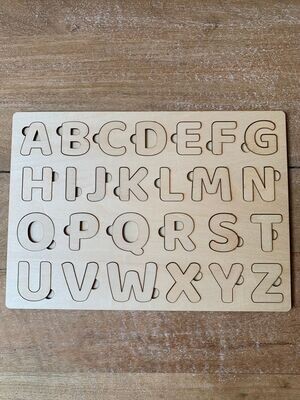 PUZZLE ABECEDARIO MONTESSORI
