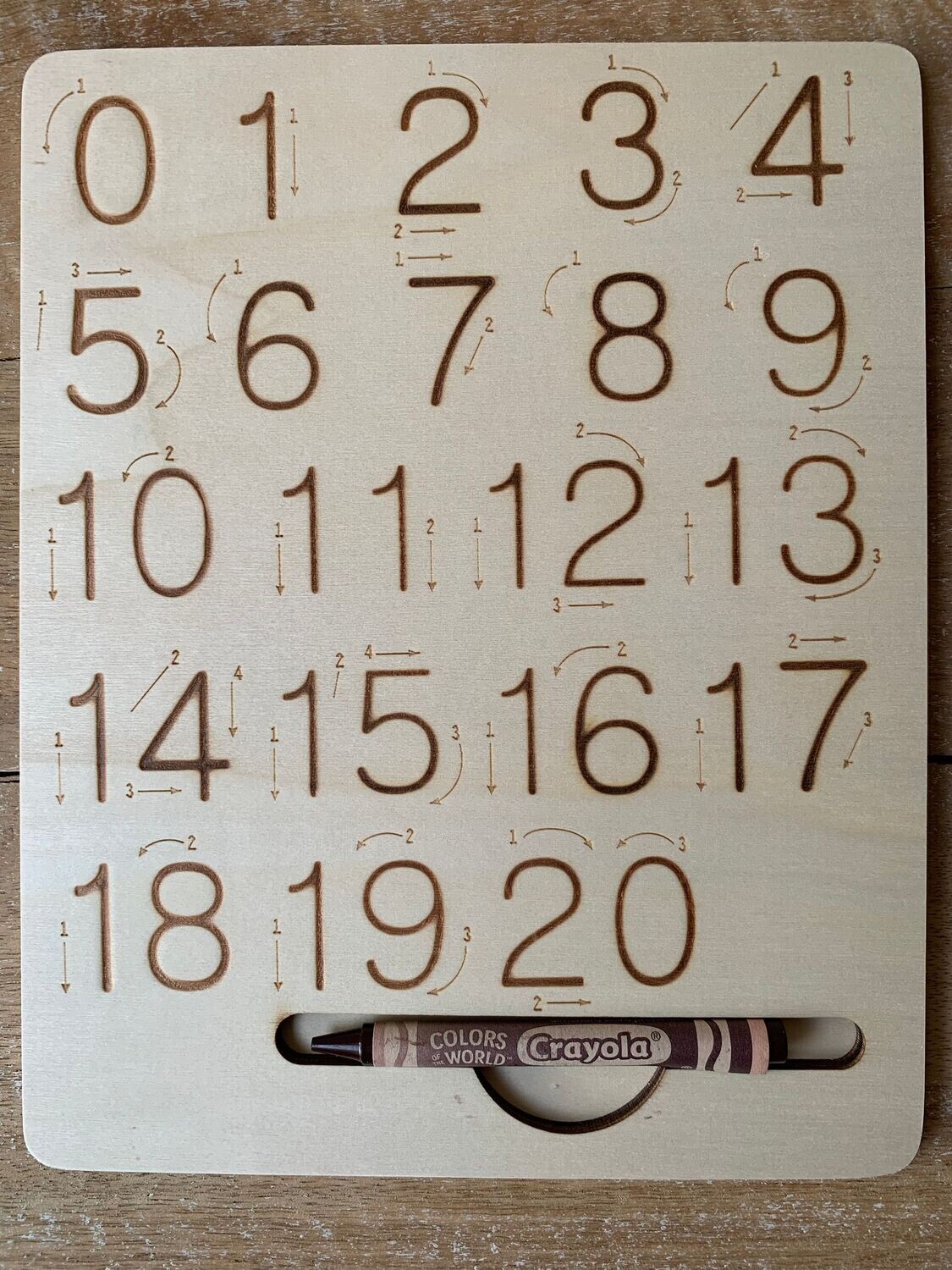 NÚMERICO TRAZAR MONTESSORI