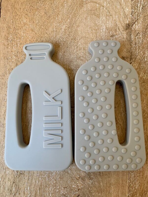 MORDEDOR GRIS MILK SILICONA