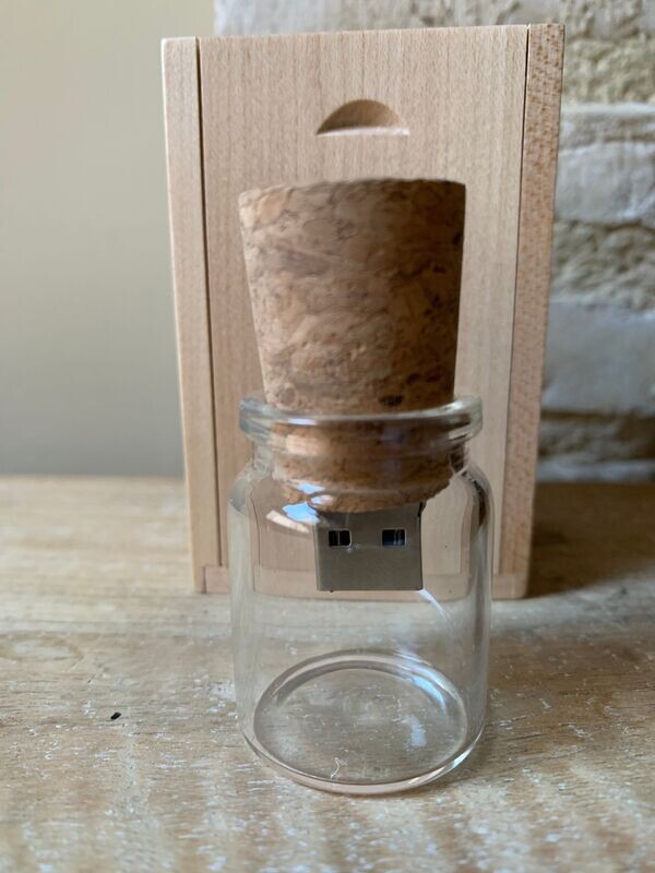 BOTELLA MEMORIA USB 16 GB SIN CAJITA