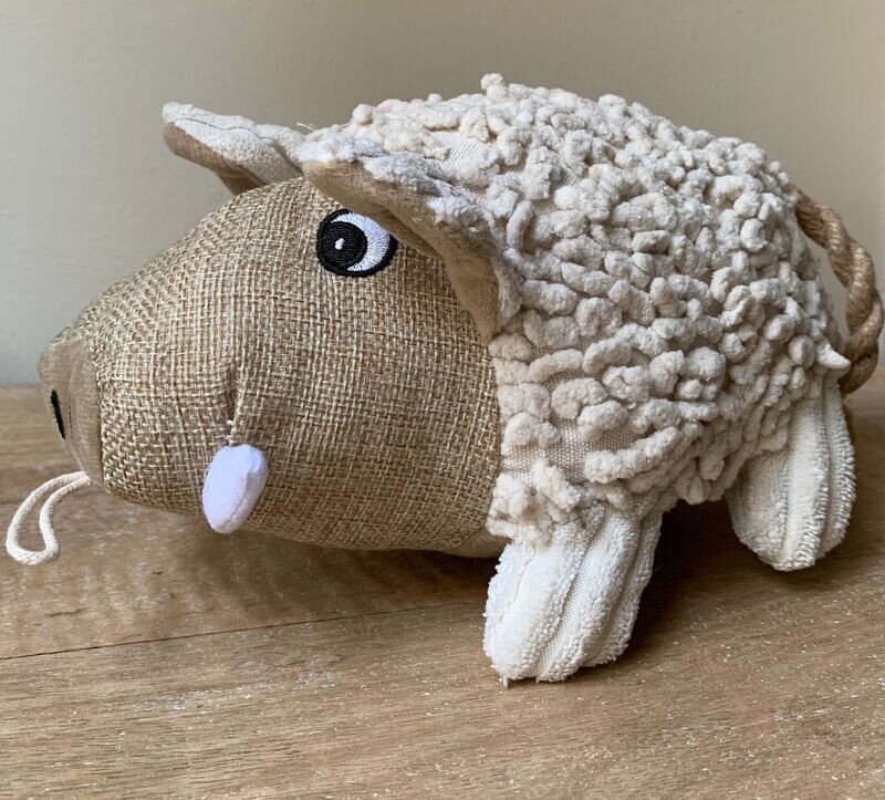 CERDITO MORDEDOR MASCOTA BEIG