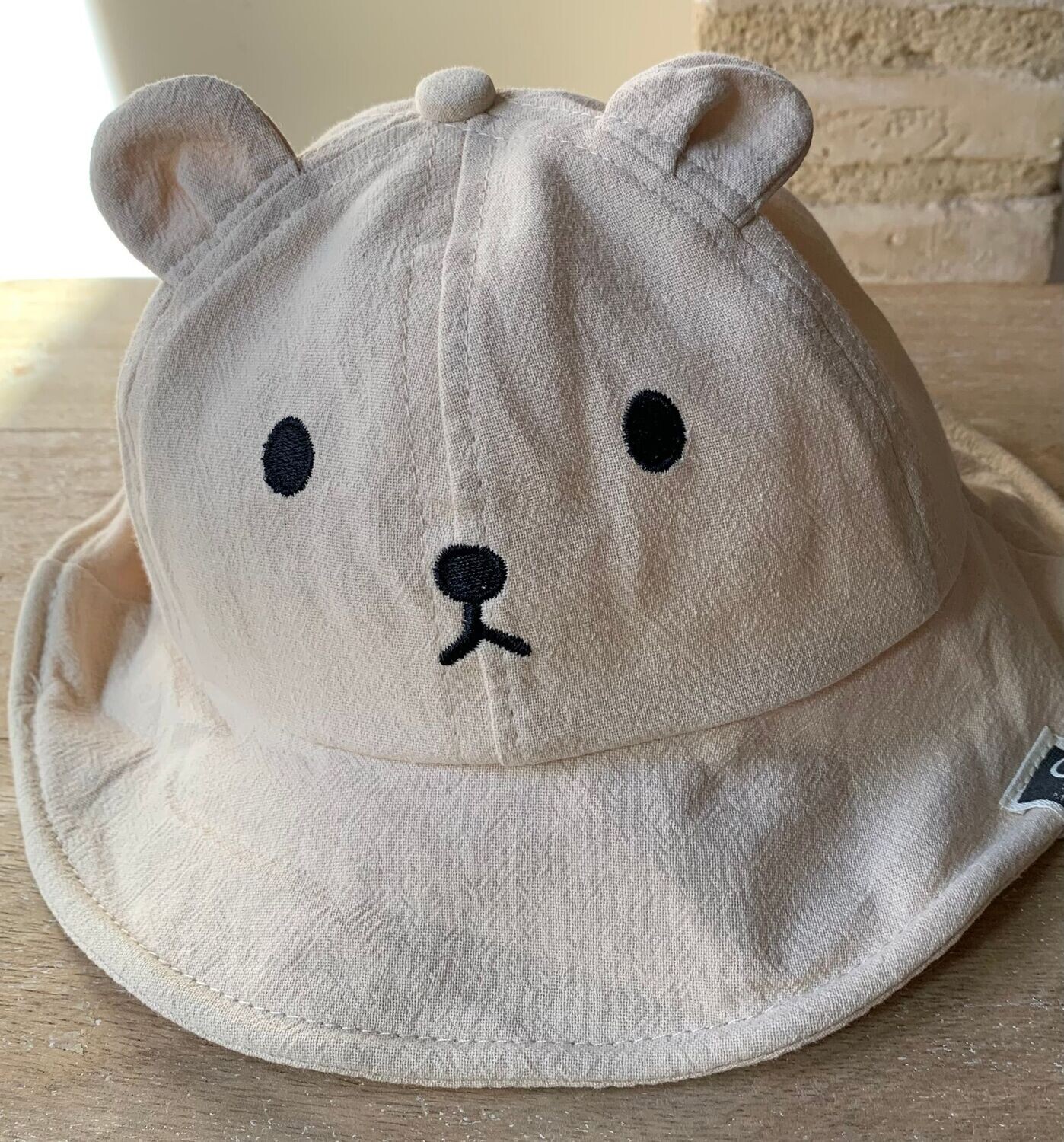 GORRO OSITO BEBE BEIG