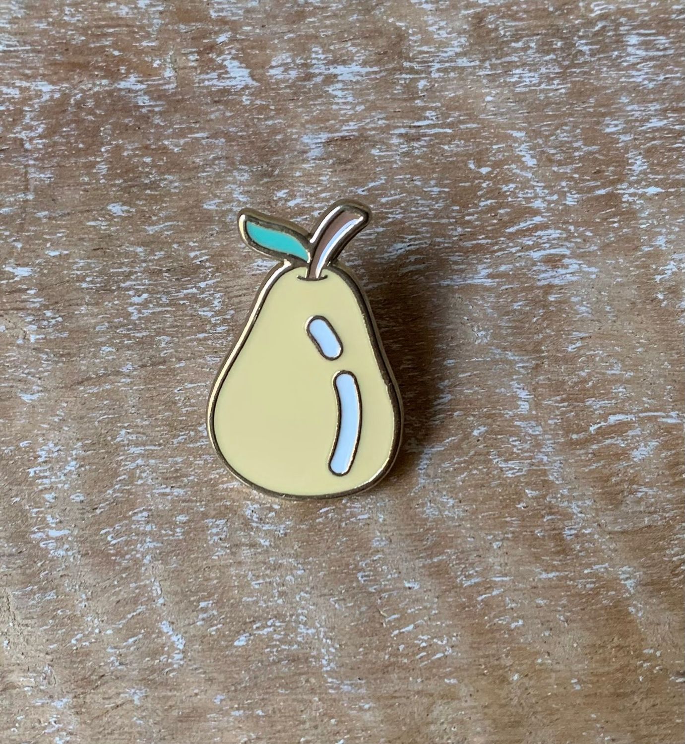 PIN-BROCHE INFANTIL FRUTA PERA