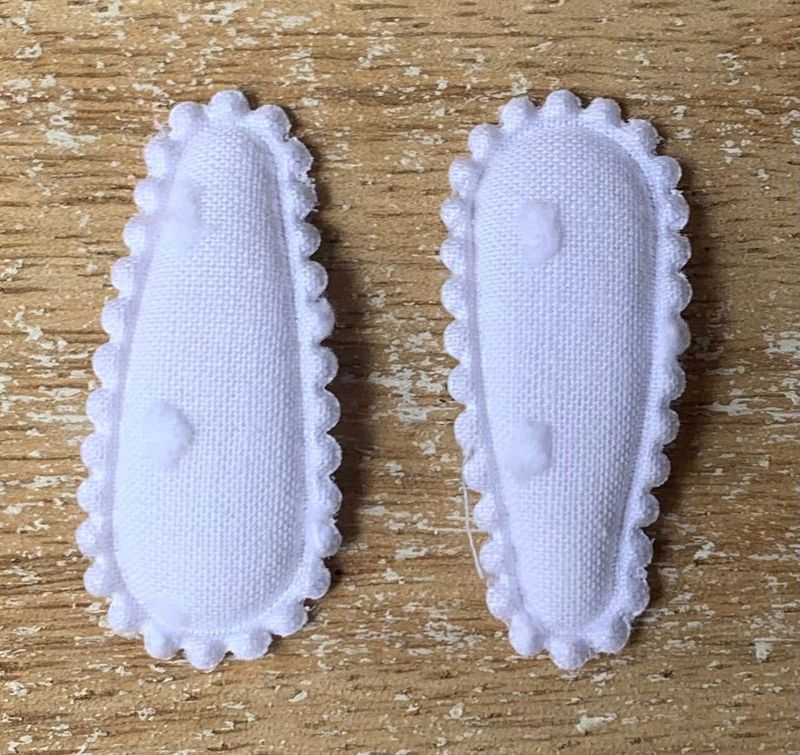 MINI PINZAS BLANCAS TOPITOS