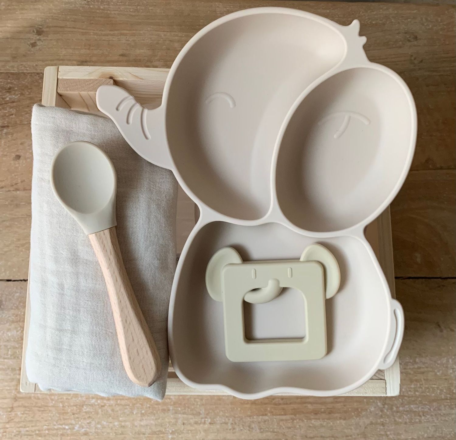 CESTA PLATO ELEFANTE