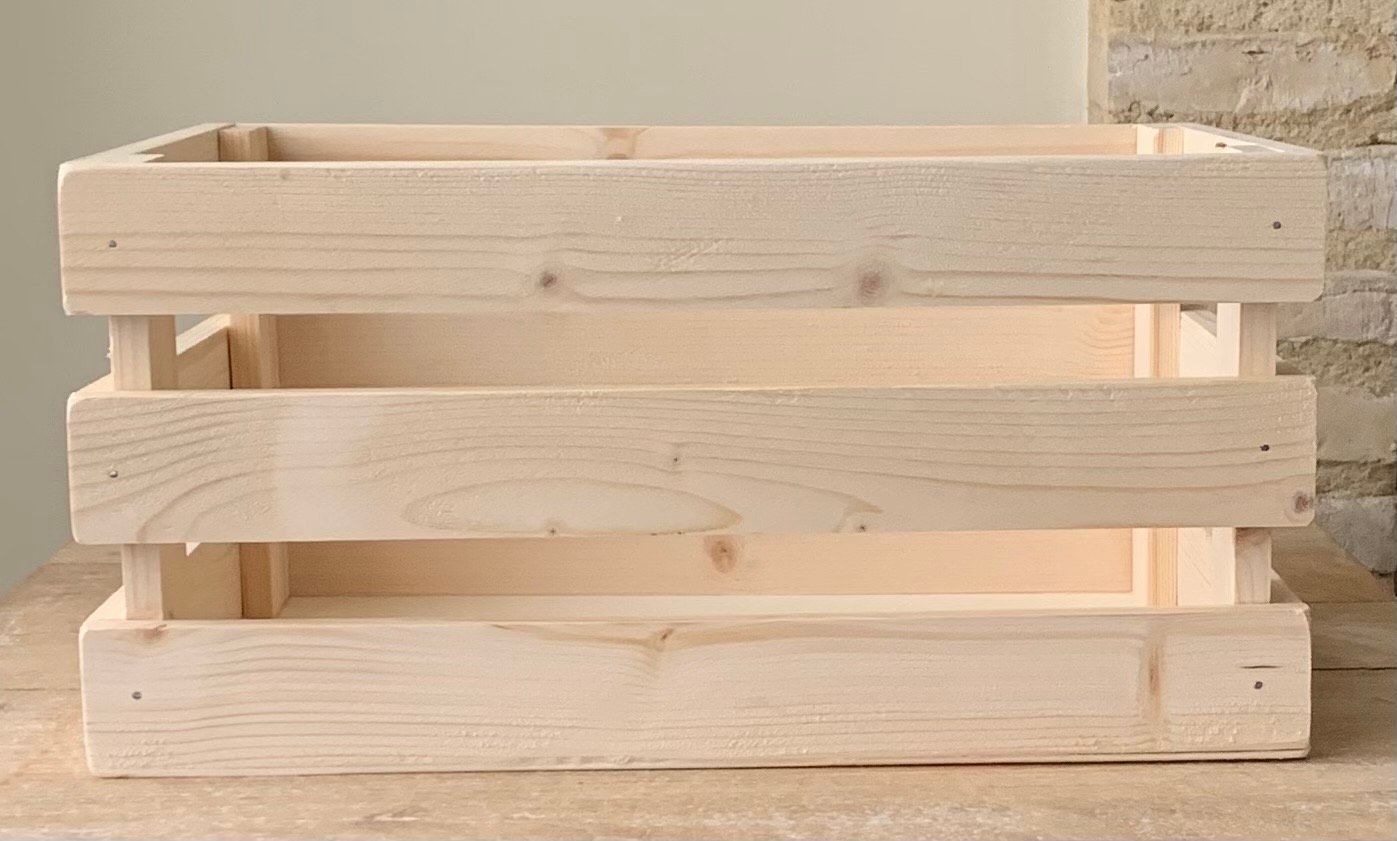 CESTA DE MADERA 32*24*16