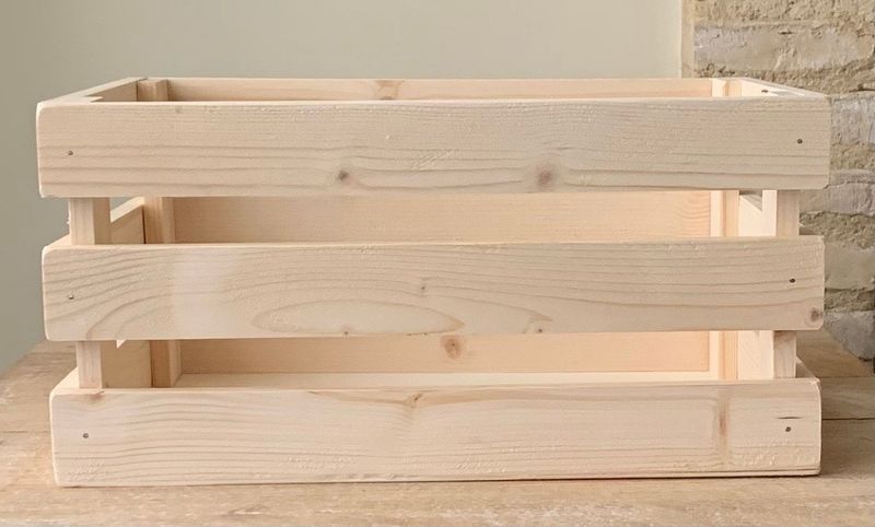 CESTA DE MADERA 32*24*16