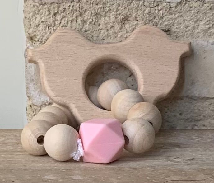 MORDEDOR CUENTAS ROSA