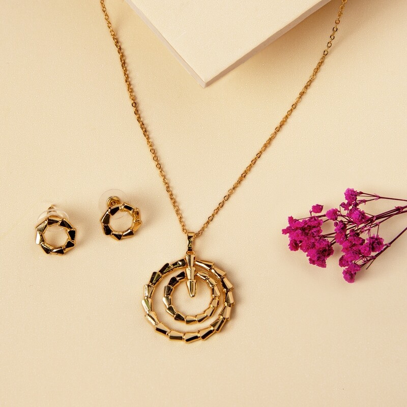 NECKLACE SET (NK-31GLD)