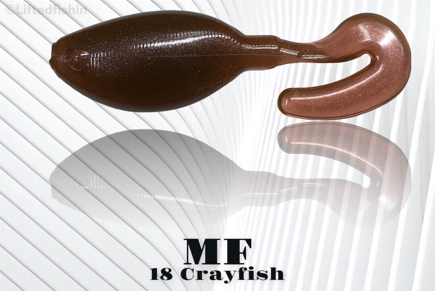 18 Crawfish liquid plastic colorant by MF for soft bait making