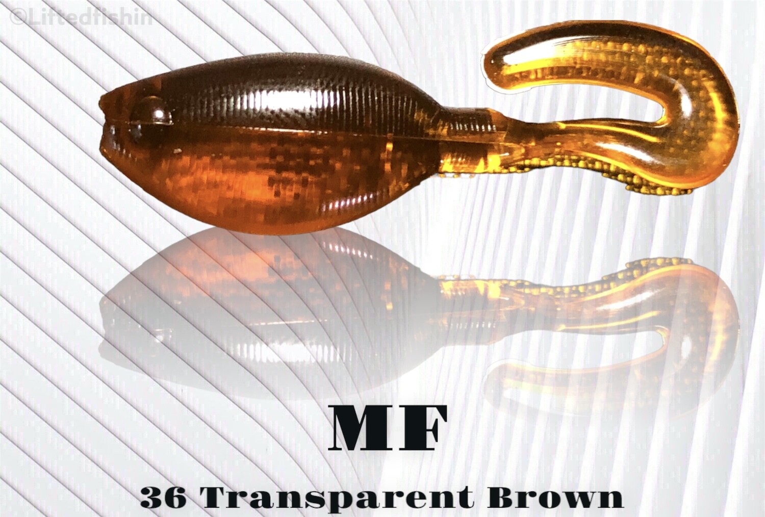 36 Transparent Brown liquid plastic colorant by MF for soft bait making