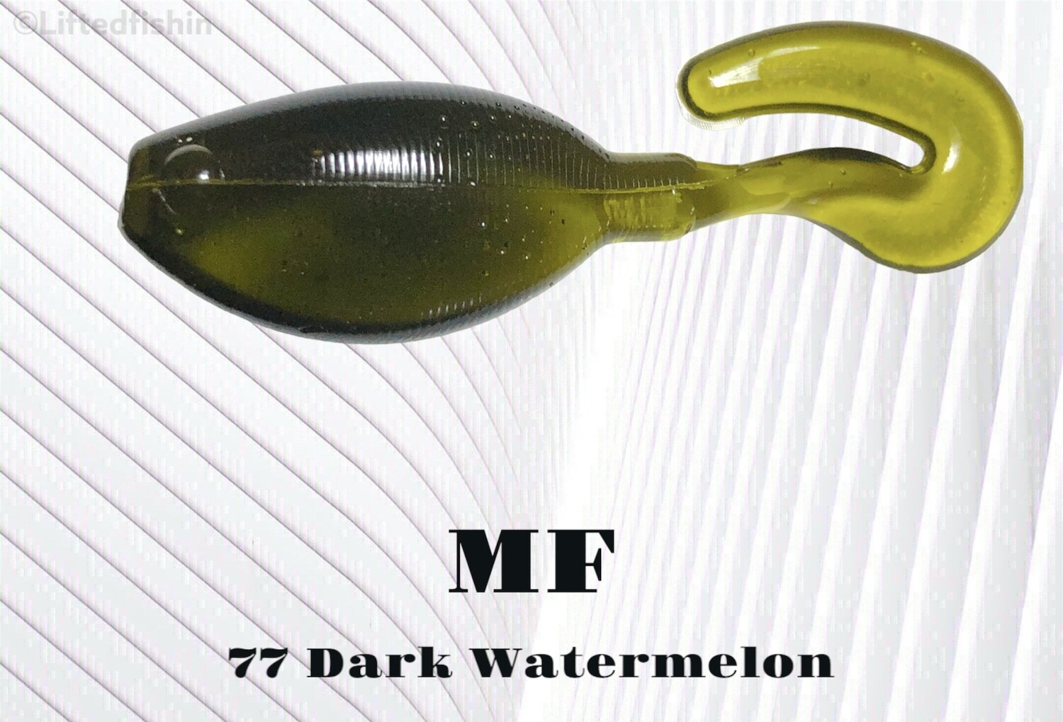 77r Dark Watermelon liquid plastic colorant by MF for soft bait making