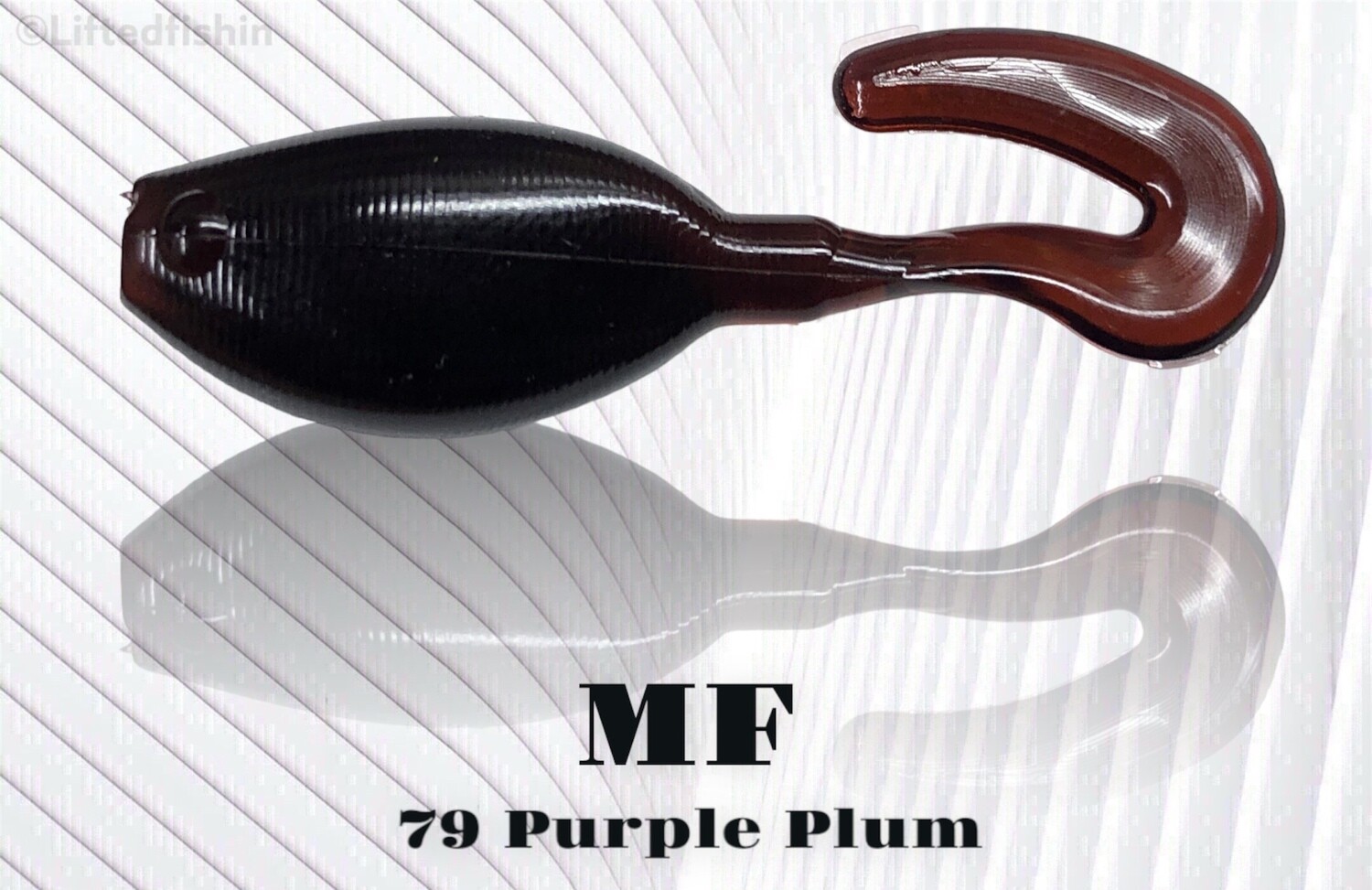 79 Purple Plum 3810 liquid plastic colorant by MF for soft bait making