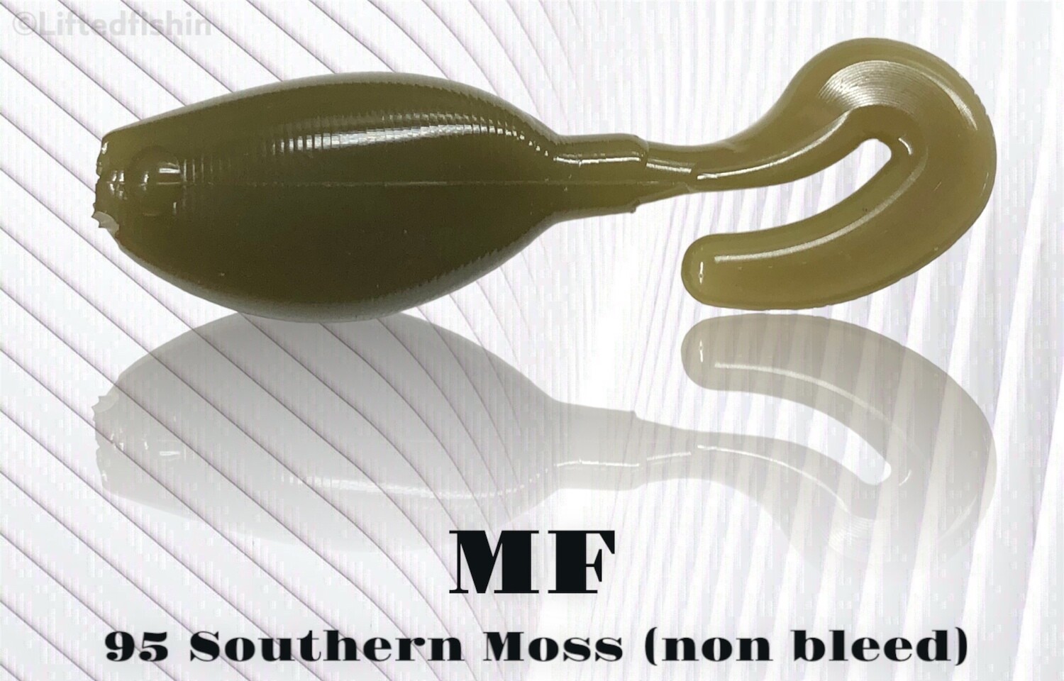 95 Southern Moss (non-bleed) liquid plastic colorant by MF for soft bait making