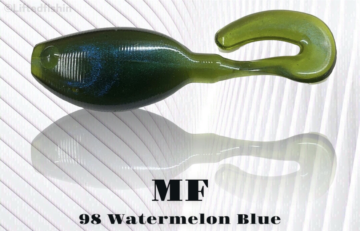 98r Watermelon Blue liquid plastic colorant by MF for soft bait making